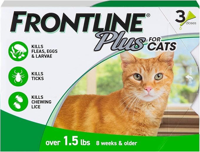 Frontline® Plus Flea and Tick Treatment for Cats and Kittens