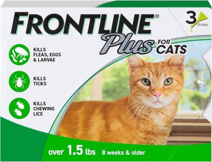 Frontline® Plus Flea and Tick Treatment for Cats and Kittens