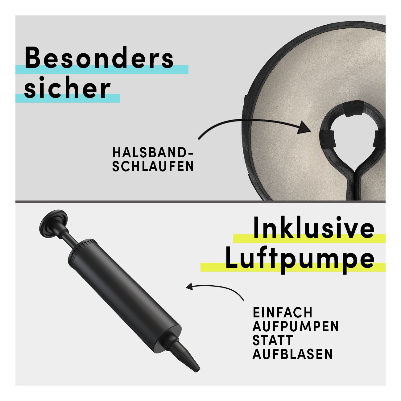 STUCH Aufblasbare Halskrause