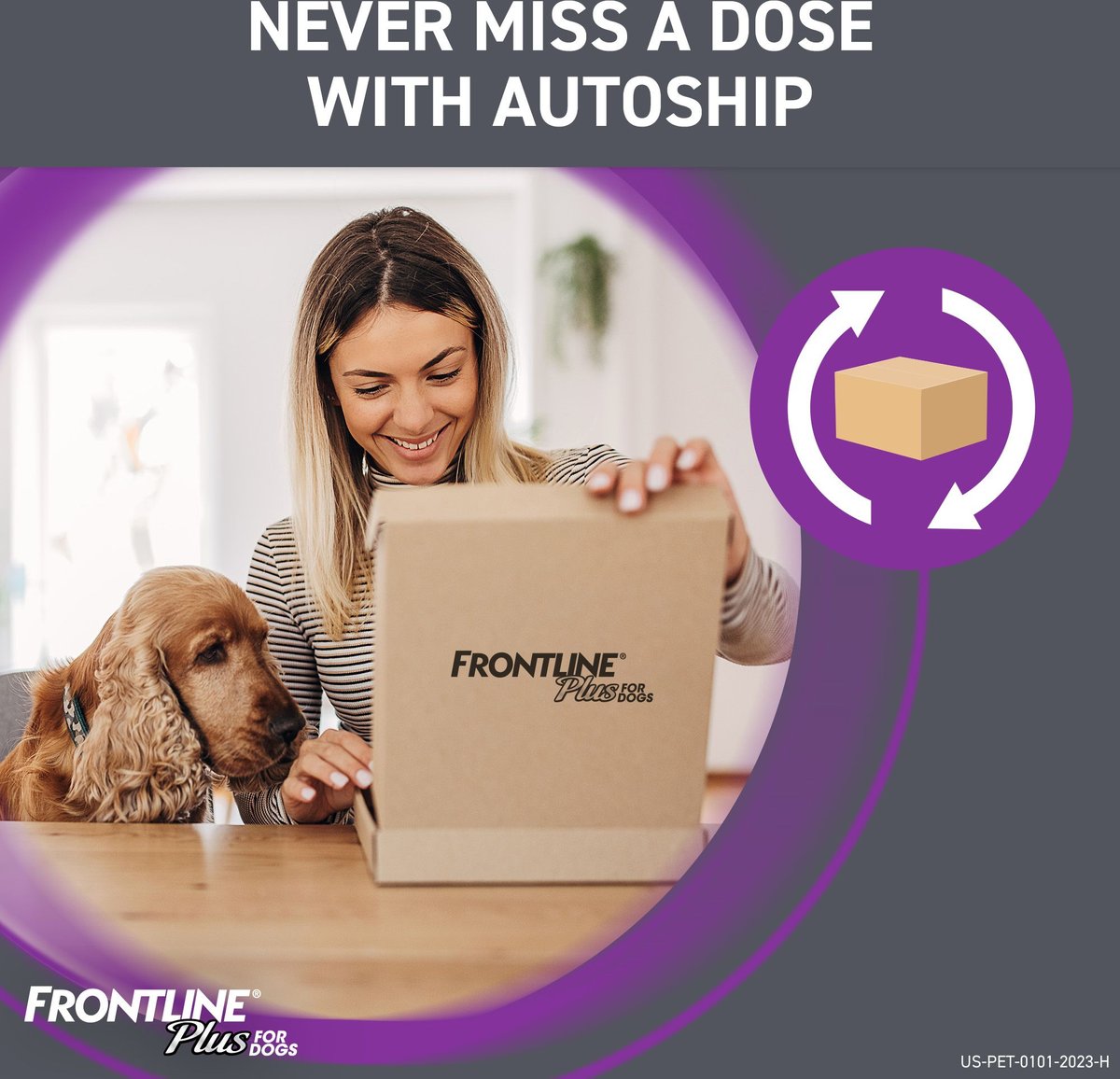 FRONTLINE® Plus for Dogs Flea and Tick Treatment