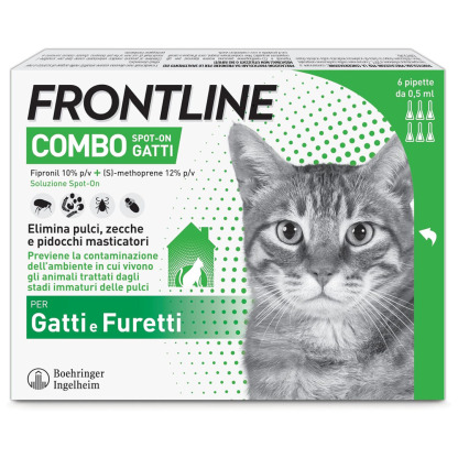 FRONTLINE® Combo Antiparassitario per Gatti e Furetti