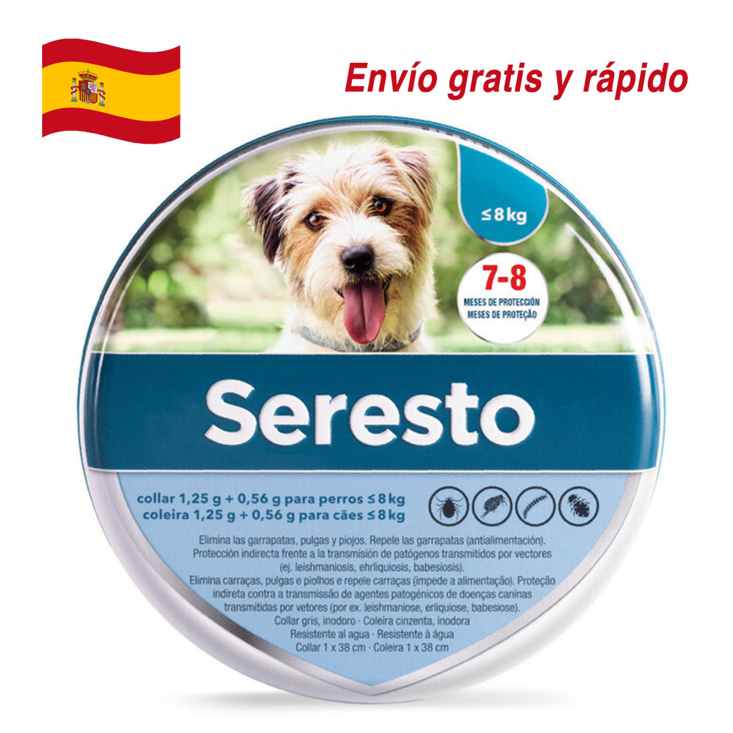 SerestoCollar Antiparasitario para perros