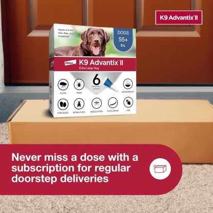 K9 Advantix II  Vet-Recommended Flea, Tick & Mosquito Treatment & Prevention for Dogs | 6-Mo Supply-Chicfuzzy