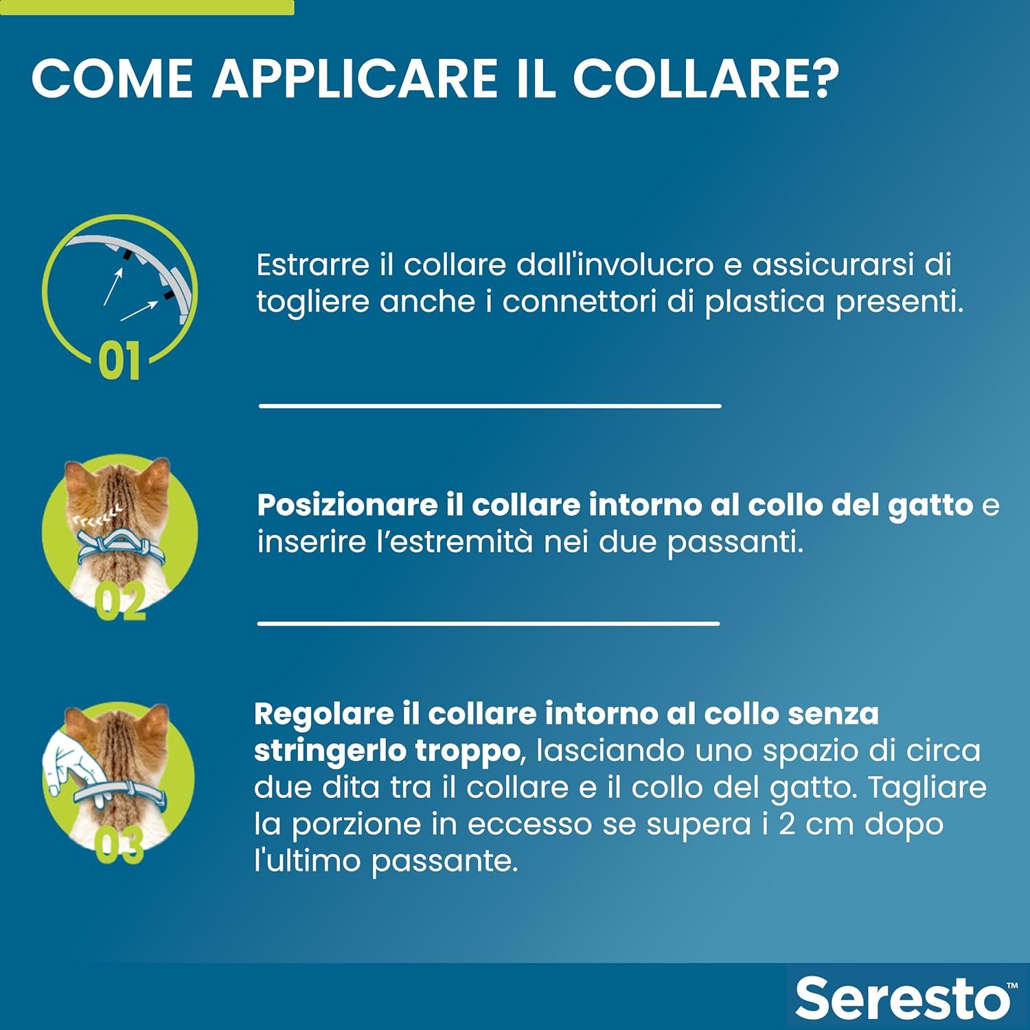 SerestoCollare Antiparassitario per Gatti |8 Mesi di Protezione