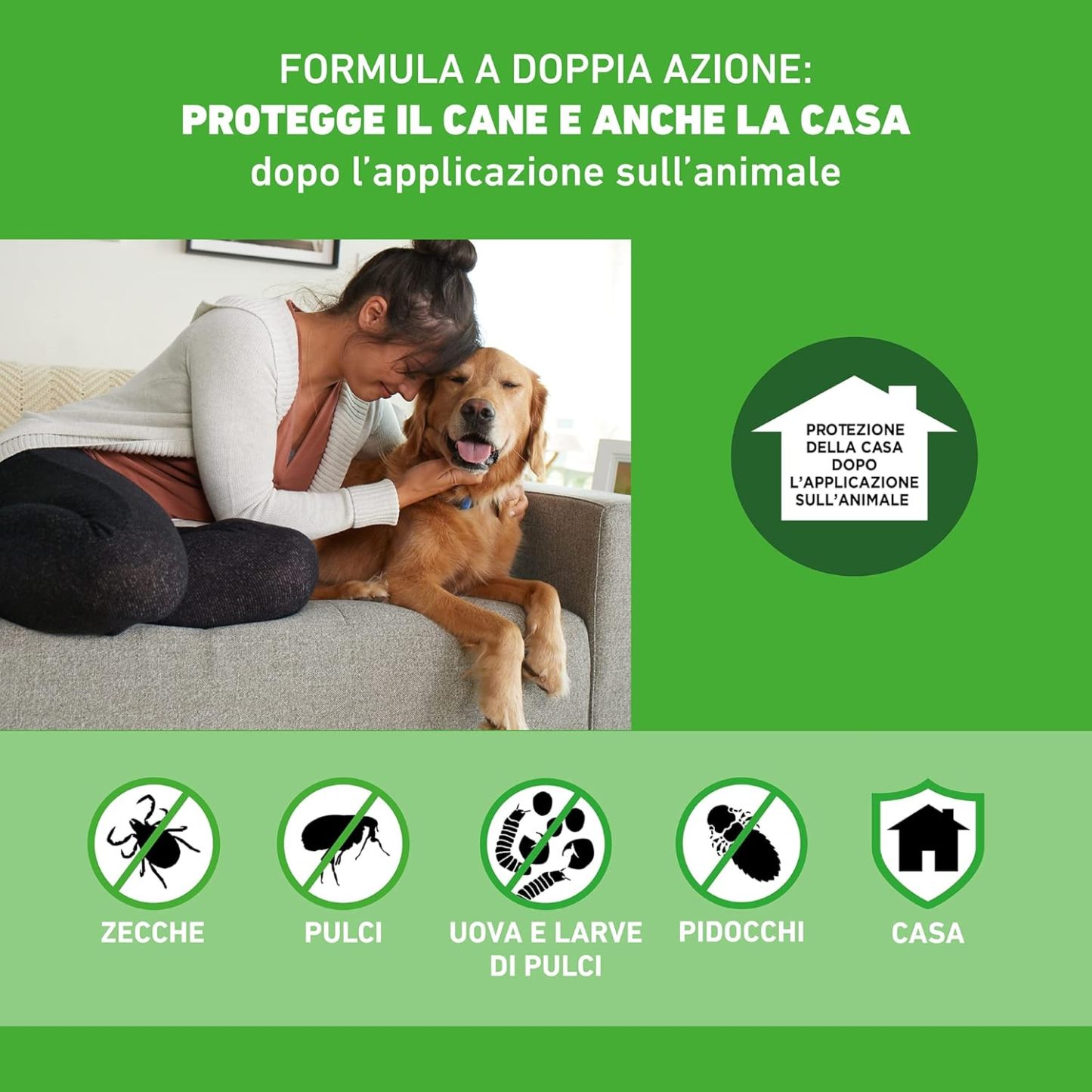 FRONTLINE® Combo Spot-On Antiparassitario per Cani e Cuccioli 2-40 kg