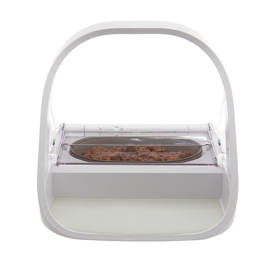 SureFlap SureFeed Microchip Cat & Small Dog Feeder White