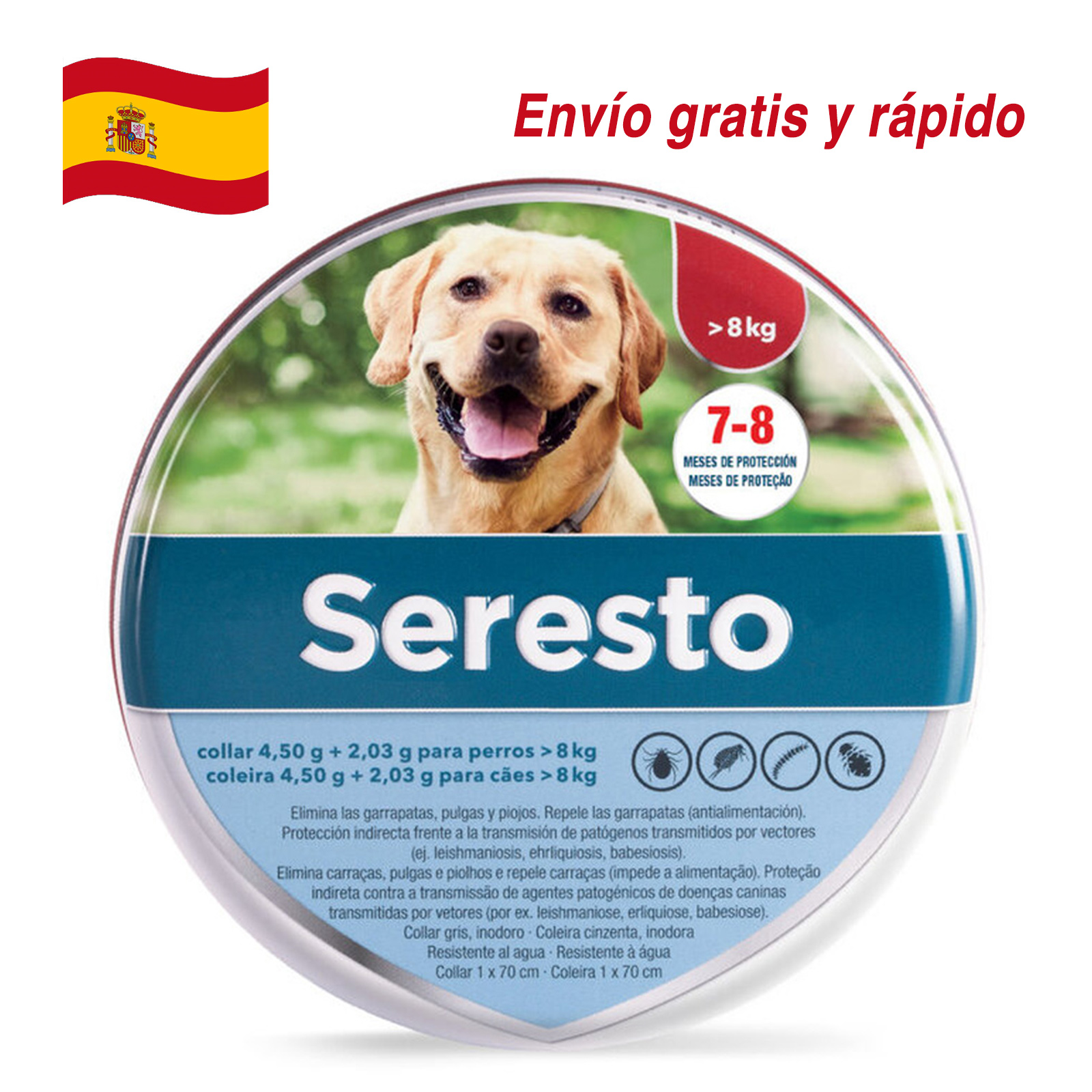 SerestoCollar Antiparasitario para perros