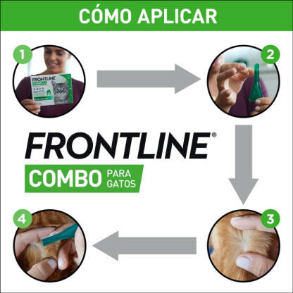 Frontline®Combo Pipetas Spot-On para Gatos