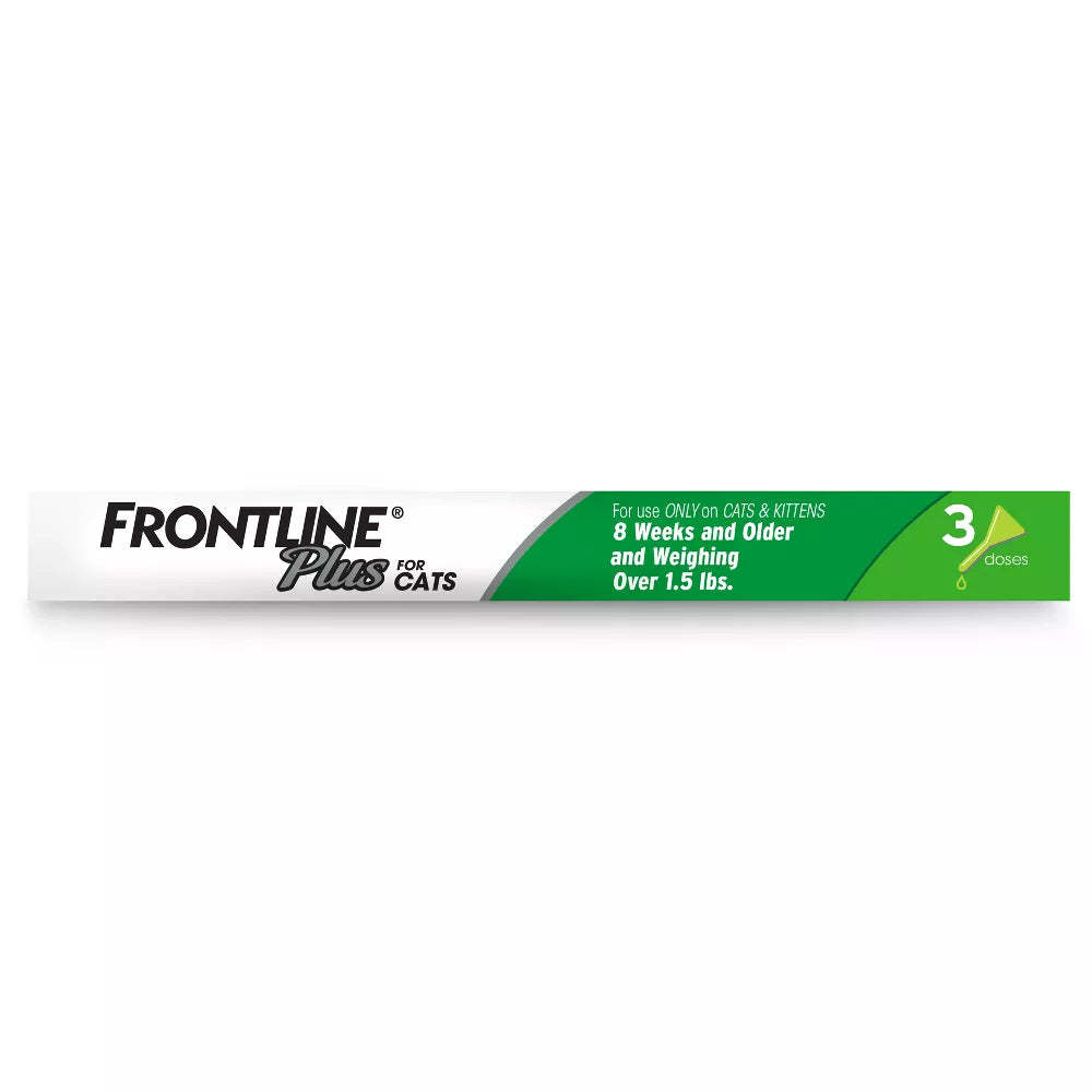Frontline Plus Flea and Tick Treatment for Cats and Kittens