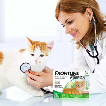 Frontline Plus Flea and Tick Treatment for Cats and Kittens