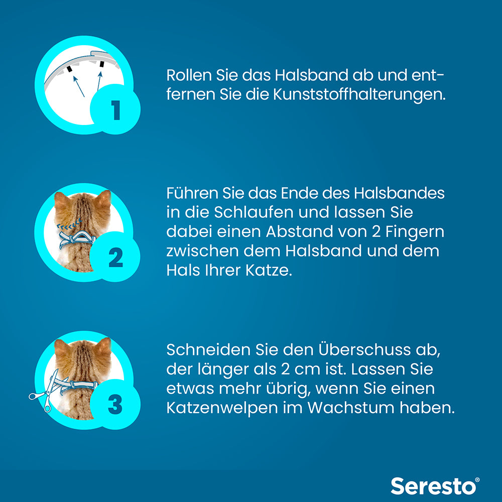 Seresto Halsband für Katzen