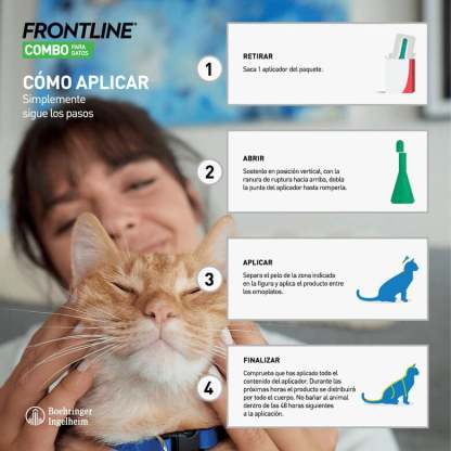 Frontline®Combo Pipetas Spot-On para Gatos