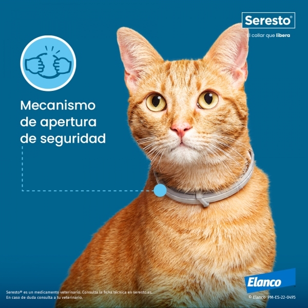 Seresto Collar Antiparasitario para Gatos