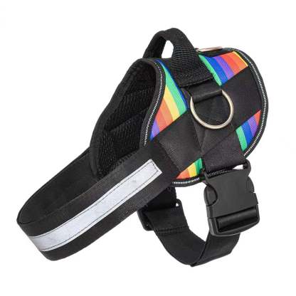 Imbracatura Essenziale per Cani - Pettorina Anti-Tiro con 3 Clip per Guinzaglio-Barkmow