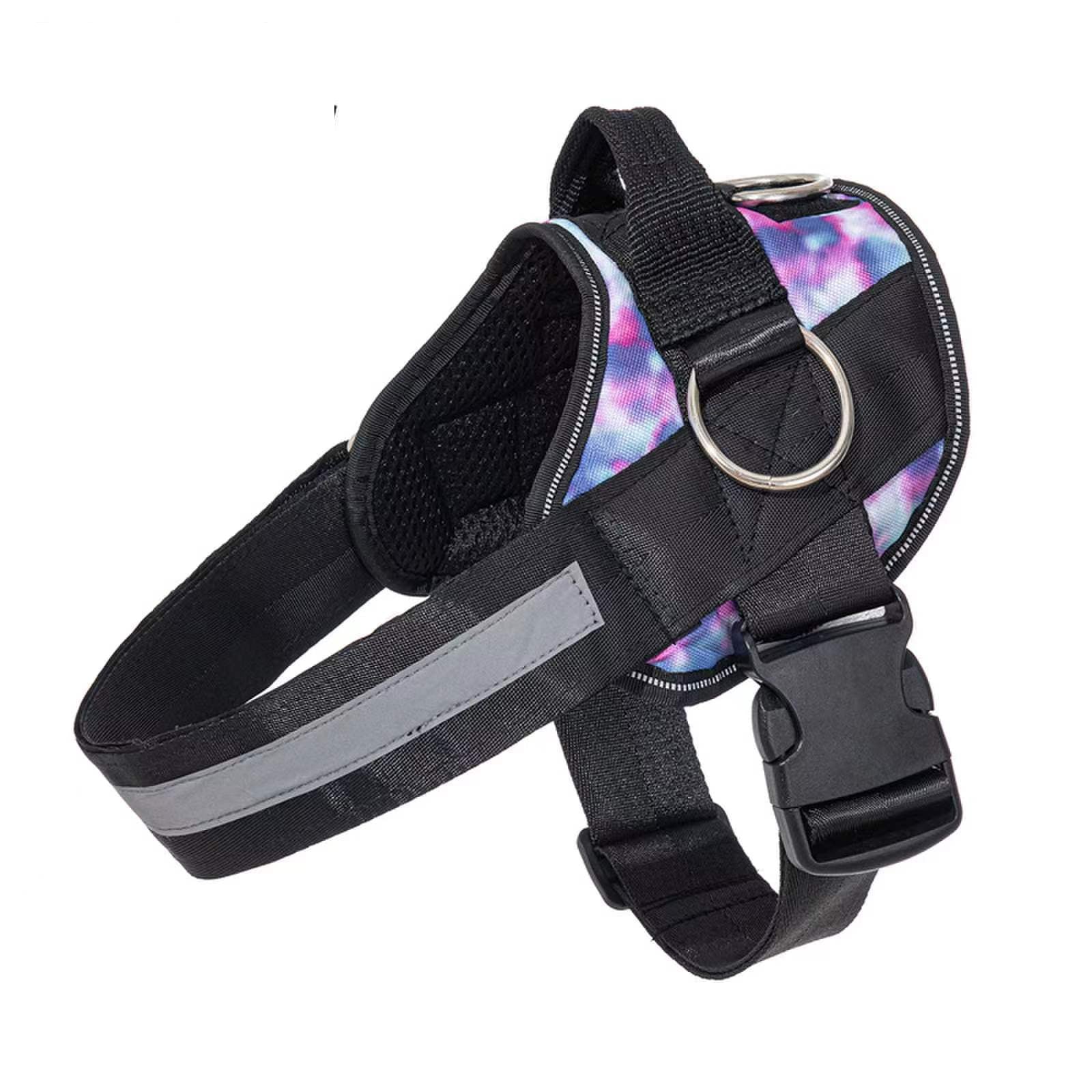 Imbracatura Essenziale per Cani - Pettorina Anti-Tiro con 3 Clip per Guinzaglio-Barkmow