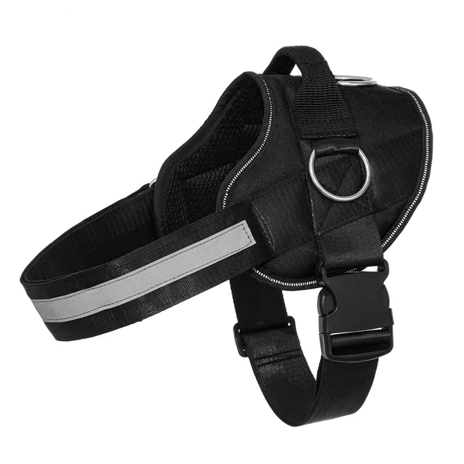 Imbracatura Essenziale per Cani - Pettorina Anti-Tiro con 3 Clip per Guinzaglio-Barkmow