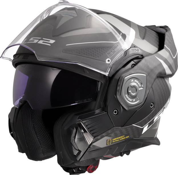  LS2 LS2 FF901 Advant X Carbon Horizon Capacete
