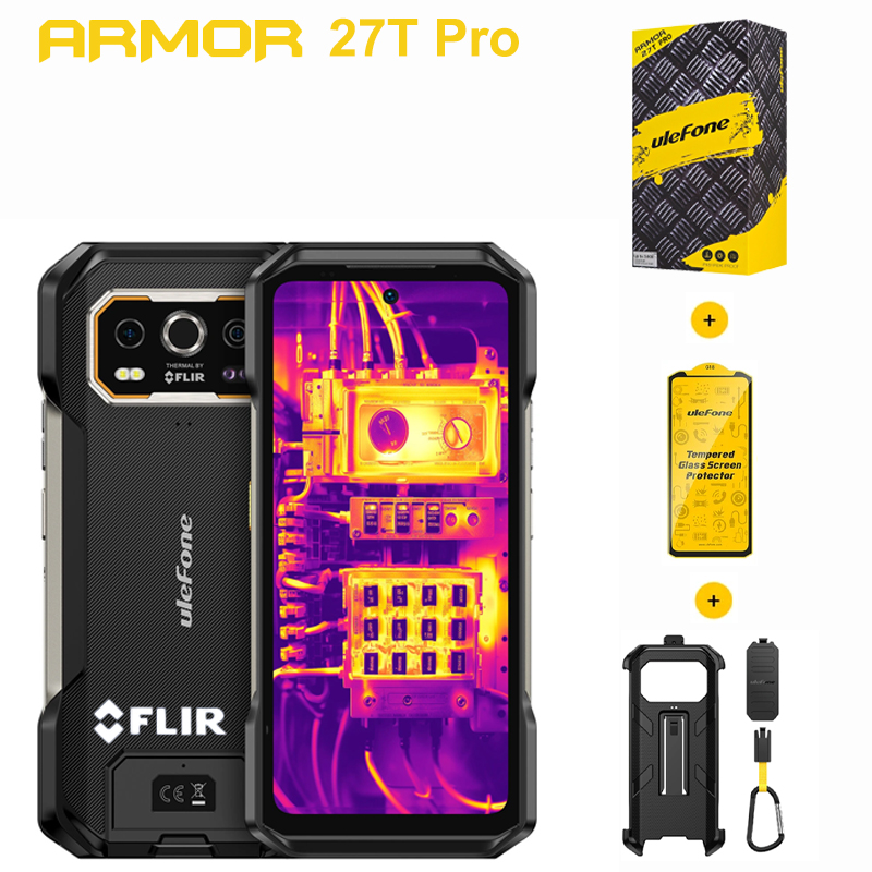 Ulefone Armor 27T Pro Novo Smartphone 5G com Imagem Térmica