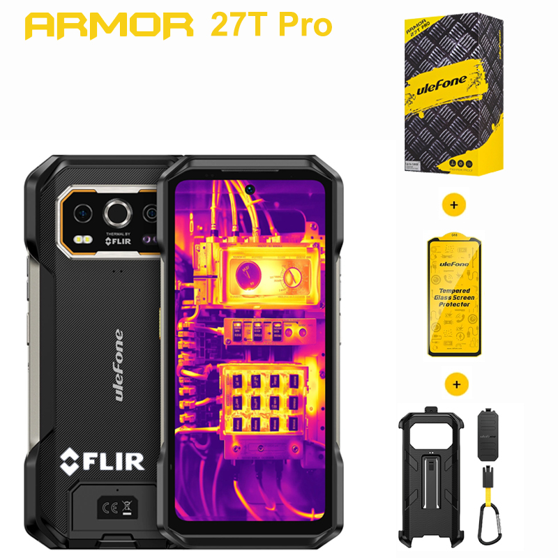Ulefone Armor 27T Pro Novo Smartphone 5G com Imagem Térmica