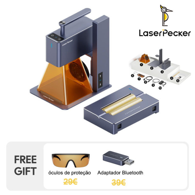 LaserPecker LP2: hordozható lézergravírozó gép