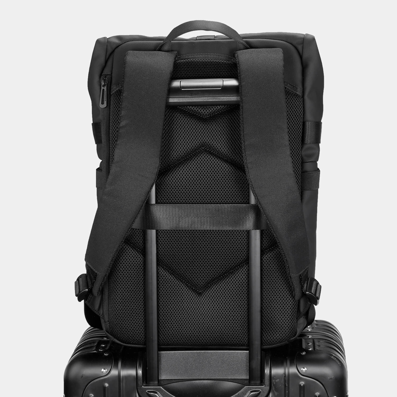 kingsonsr 25L urban roll top weekender backpack - KS3333W
