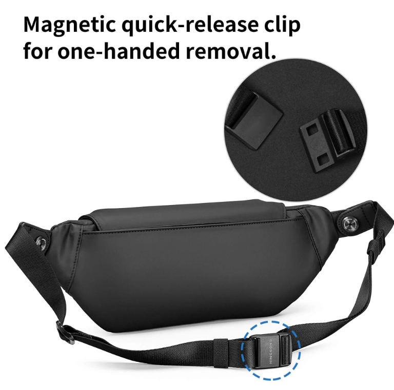 Kingsonsr Sling Bag Waterproof and Compact Hiking Tech Sling Bag - KS3248W