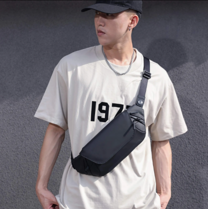 Kingsonsr Sling Bag Waterproof and Compact Hiking Tech Sling Bag - KS3248W