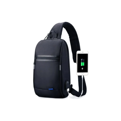Kingsonsr Men's anti-theft waterproof crossbody bag (9.7 inches) - KS3174W