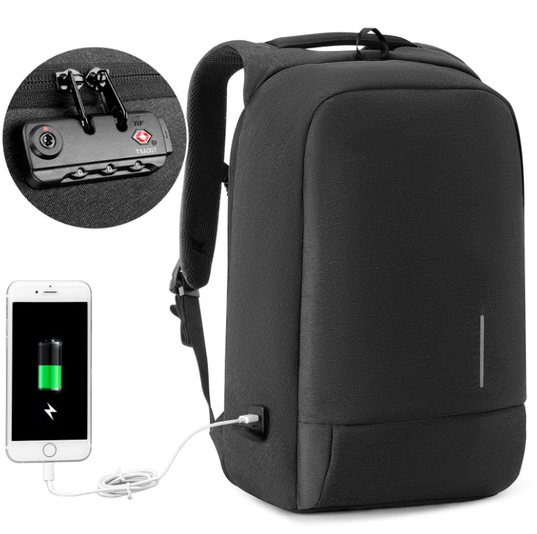 Kingsonsr Anti Theft Commuter Backpack (17.1'') - KS3149W
