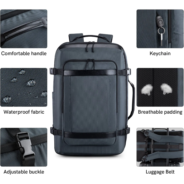 Kingsonsr 35L Large Capacity Travel Backpack - ks3264w