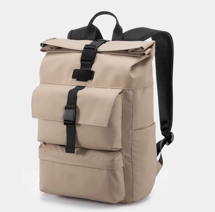 Kingsonsr 20L roll top commuter backpack - KS3327W