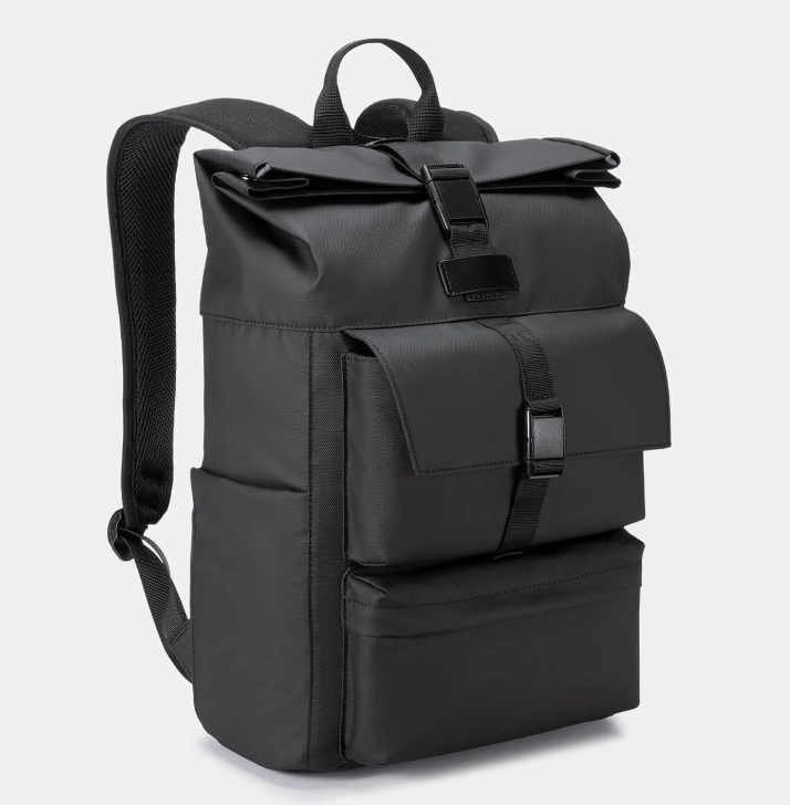 Kingsonsr 20L roll top commuter backpack - KS3327W