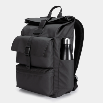 Kingsonsr 20L roll top commuter backpack - KS3327W