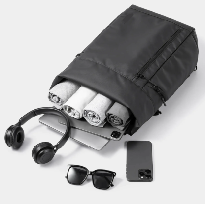 Kingsonsr 18L roll top commuter backpack - KS3335W