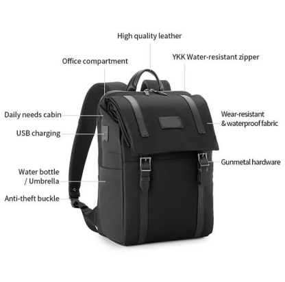 Kingsonsr 18L Commuter Backpack - KS3238W