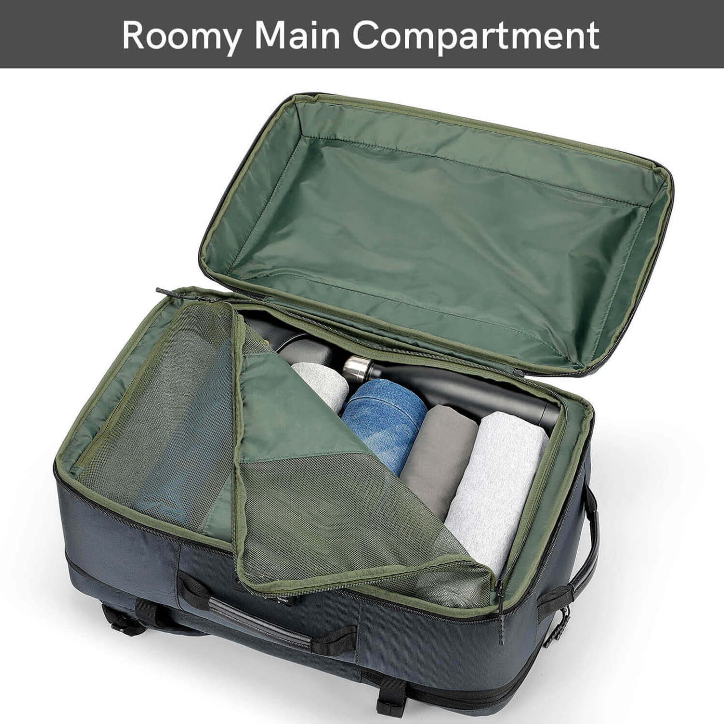 Kingsonsr 45L Large Capacity Travel Backpack Expand Size- ks3264-B