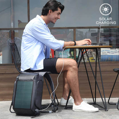 Kingsonsr 19L Solar USB Charging Beam Backpack - KS9386