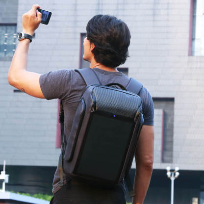 Kingsonsr 19L Solar USB Charging Beam Backpack - KS9386