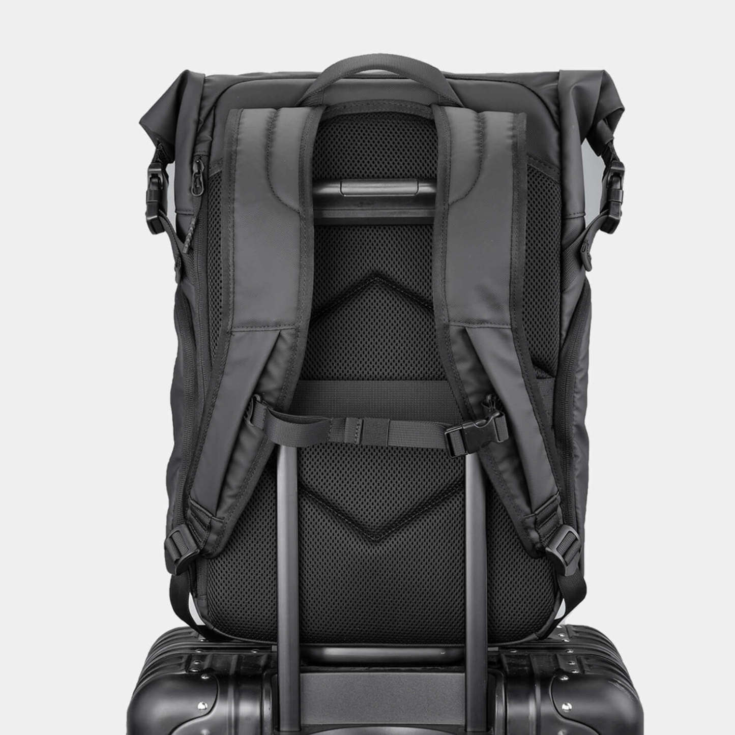 Kingsonsr 18L roll top commuter backpack - KS3335W