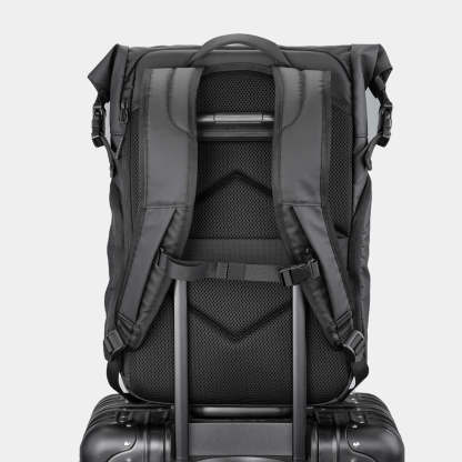 Kingsonsr 18L roll top commuter backpack - KS3335W