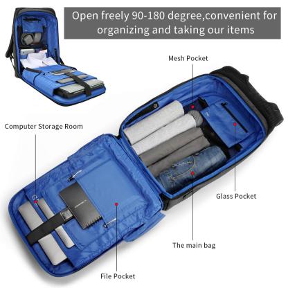 Kingsonsr Anti Theft Commuter Backpack (17.1'') - KS3149W