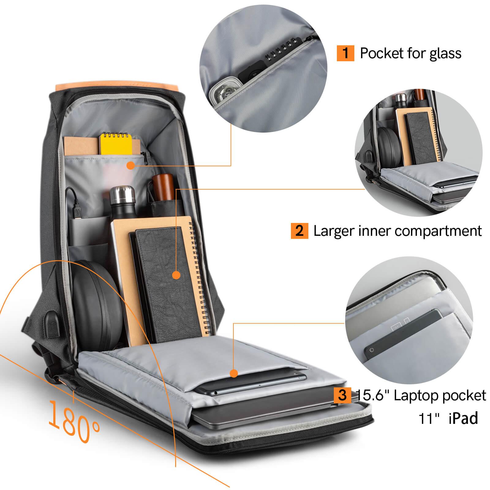 Kingsonsr 16L Ultra Lightweight Commuter Backpack - KS3207W