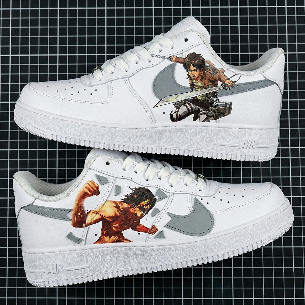 Attack Titaneren Itach Sasuke Force 1 Skateboarding Shoes