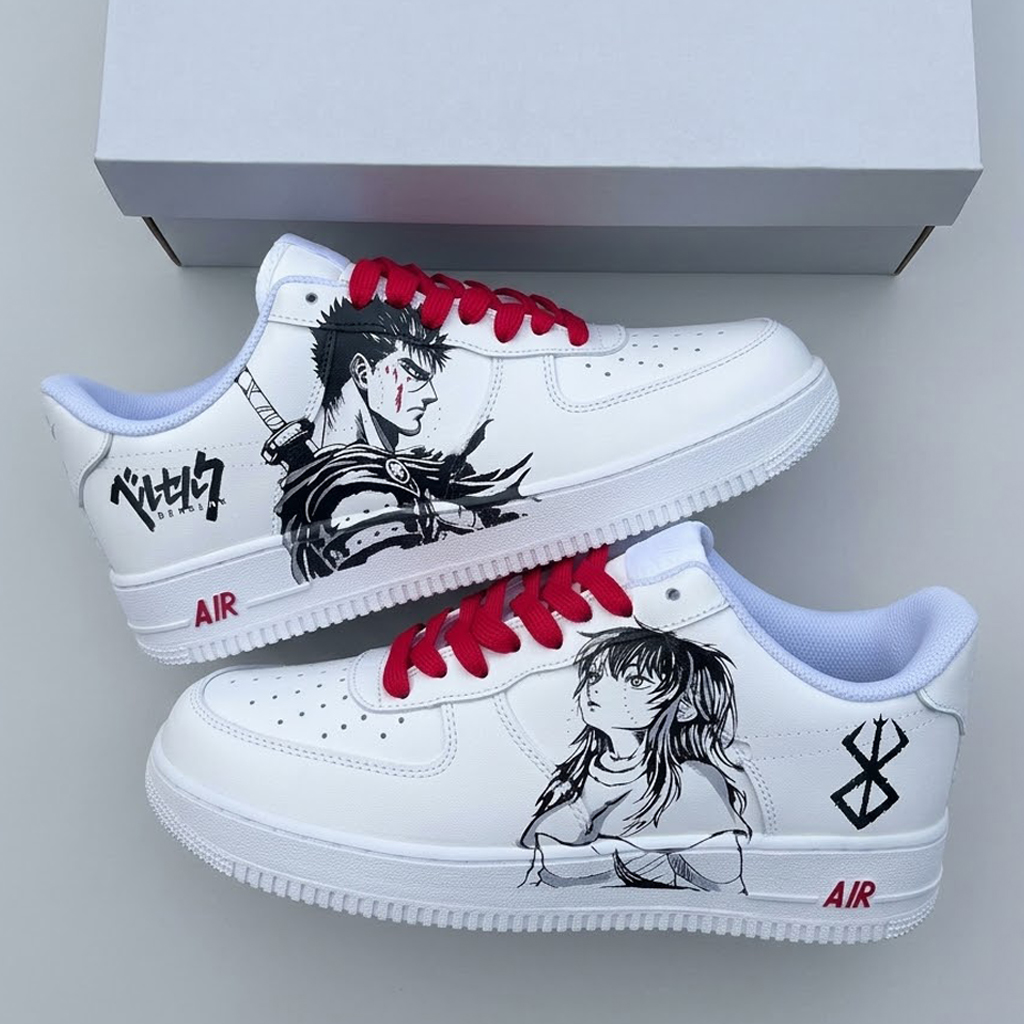 Air force 1 Berserk Obito 1 Anime Shoes