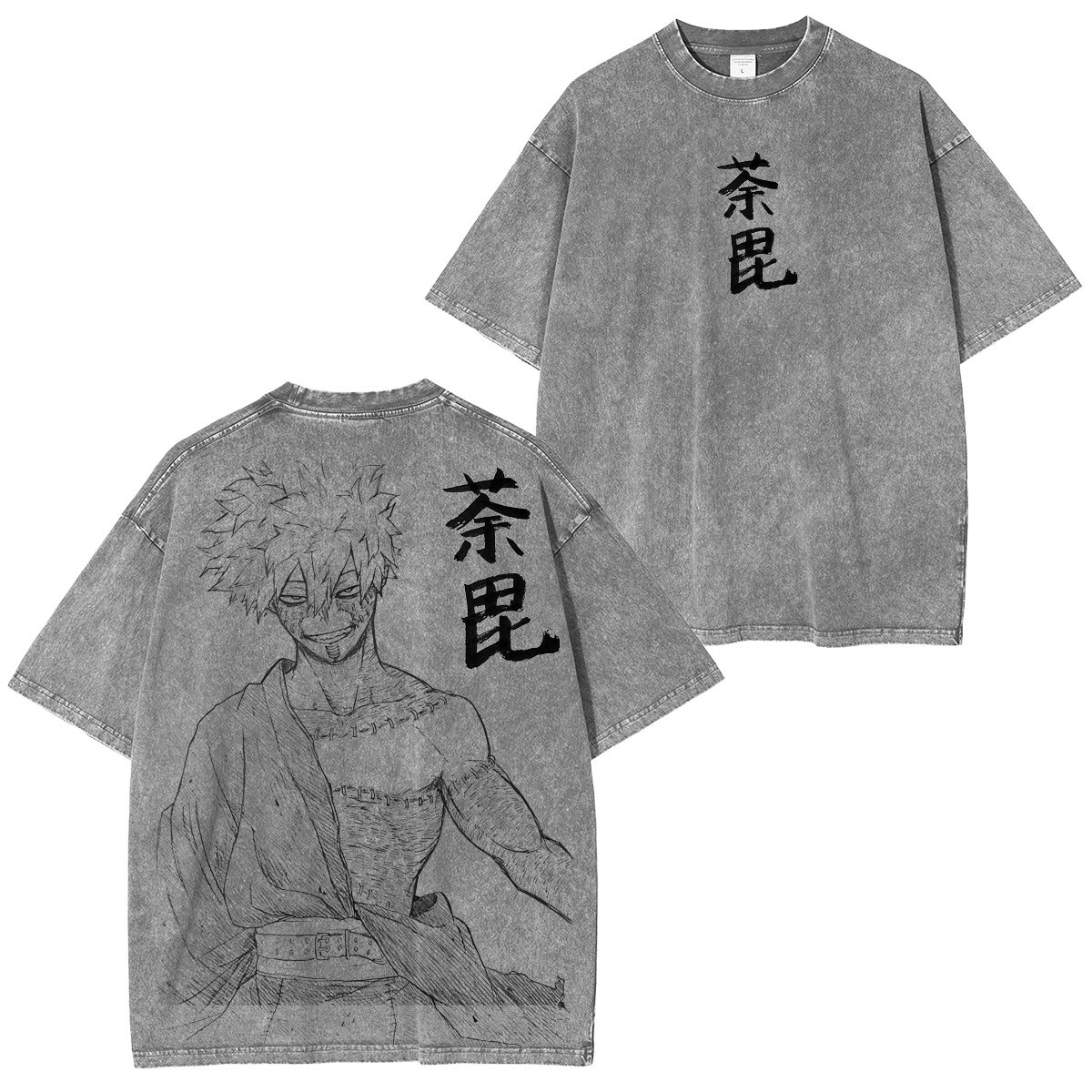 My Hero Academia　Vintage washed T-shirt