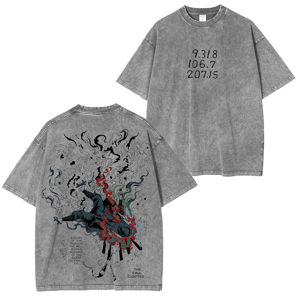 Naruto Vintage washed T-shirt/Crewneck/Hoodie