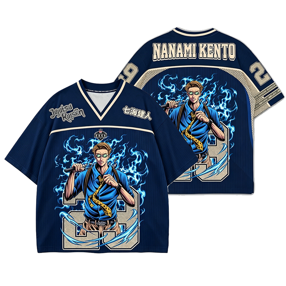 Jujutsu Kaisen Nanami Kento Oversized Jersey
