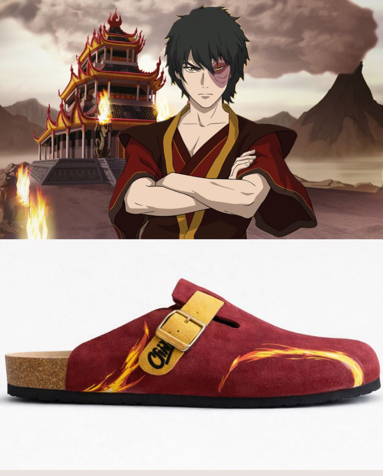 AVATAR THE LAST AIRBENDER Anime Boston Clog