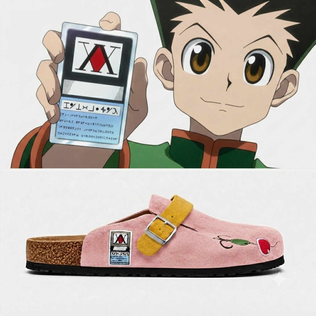 HUNTER×HUNTER / JOJO Anime Boston Clog