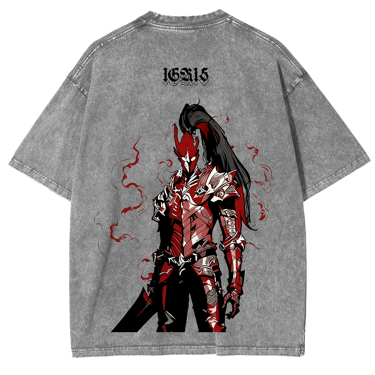 Ryomen Sukuna Anime Double Printed Washed Tee